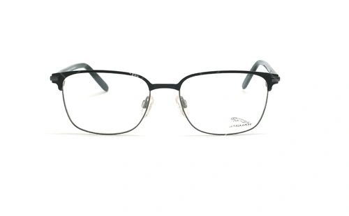 عینک طبی زیرگریف جگوار JAGUAR 33704 - مشکی طوسی - عکاسی وحدت - زاویه روبرو
