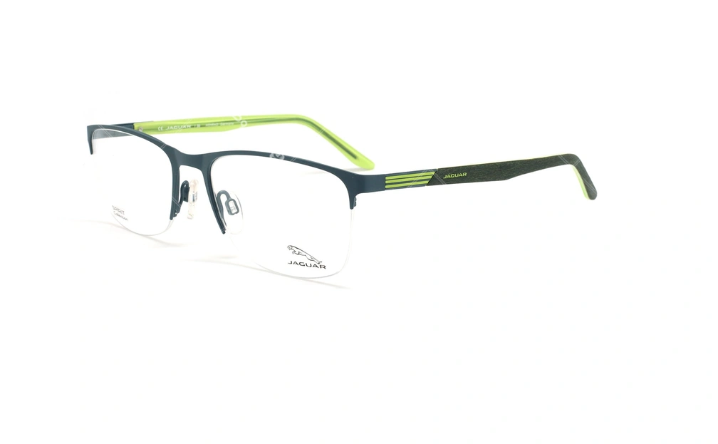 عینک طبی زیرگریف جگوار JAGUAR 33589 - مشکی - عکاسی وحدت - زاویه سه رخ