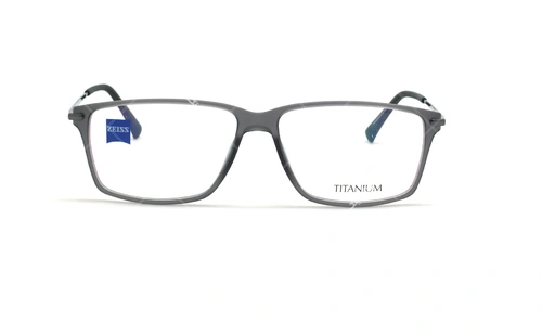 عینک طبی تیتانیوم زایس ZEISS ZS20010 - طوسی - عکاسی وحدت - زاویه روبرو 