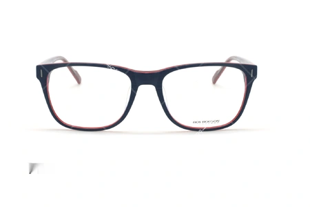 عینک طبی کائوچویی روی رابسون ROYROBSON 60049 - مشکی قرمز - عکاسی وحدت - زاویه روبرو