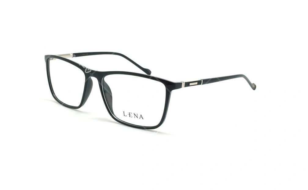 عینک طبی مستطیلی لنا - LENA LE548 - مشکی - عکاسی وحدت - زاویه سه رخ 