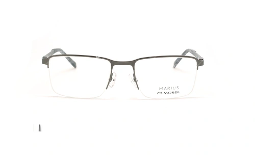 عینک طبی زیرگریف مورل - MARIUS MOREL 50038M -طوسی - عکاسی وحدت - زاویه روبرو