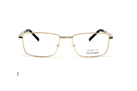 عینک طبی مستطیلی مورل - MARIUS MOREL 50032M - طلایی - عکاسی وحدت - زاویه روبرو