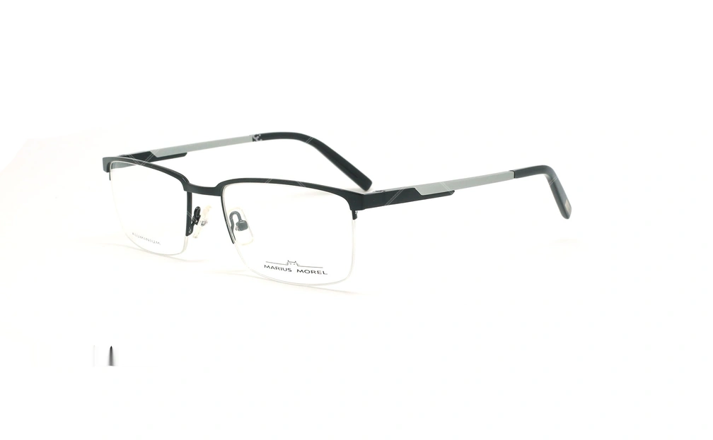 عینک طبی زیرگریف مورل - MARIUS MOREL 50016M - مشکی -عکاسی وحدت - زاویه سه رخ 