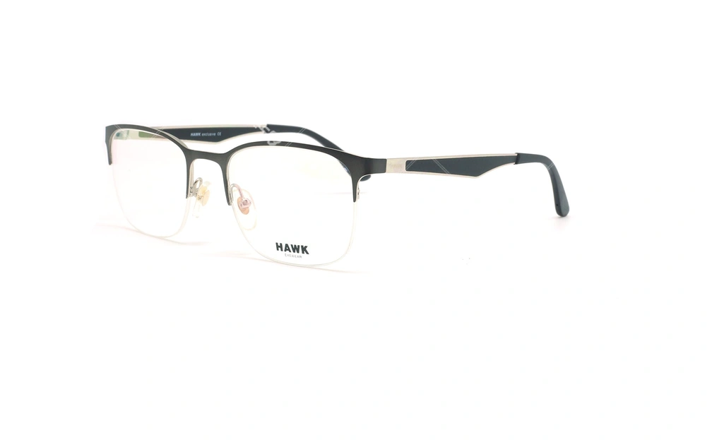 عینک طبی زیرگریف هاوک - HAWK HW7118 - عکاسی وحدت - عکس زاویه سه رخ