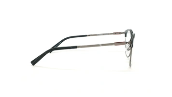 عینک طبی کلاب راند اگا - OGA 10118O - مشکی نوک مدادی- پژ  - عکاسی وحدت - زاویه بقل 