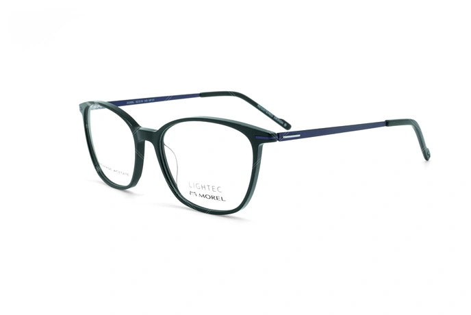 عینک طبی لایتک -  LIGHTEC 30088L - عکاسی وحدت - مشکی - عکس زاویه سه رخ