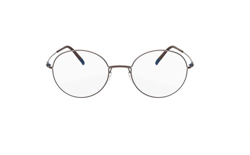 عینک طبی گرد سیلوئت - Silhouette 5509 -طوسی،آبی-طوسی عکس زاویه روبرو
