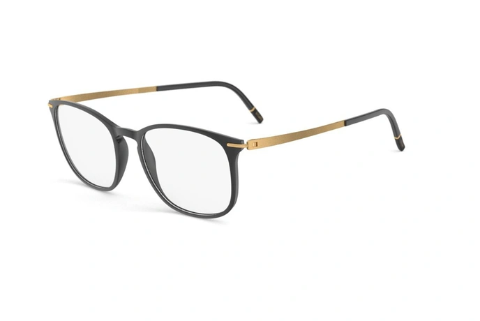 عینک طبی SPX سیلوئت - Silhouette SPX 2920- رنگ مشکی - عکاسی وحدت - عکس زاویه سه رخ