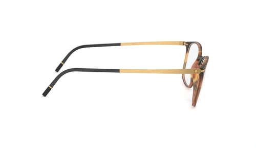 عینک طبی SPX سیلوئت - Silhouette SPX 2920- رنگ قهوه ای - عکاسی وحدت - عکس زاویه سه رخ