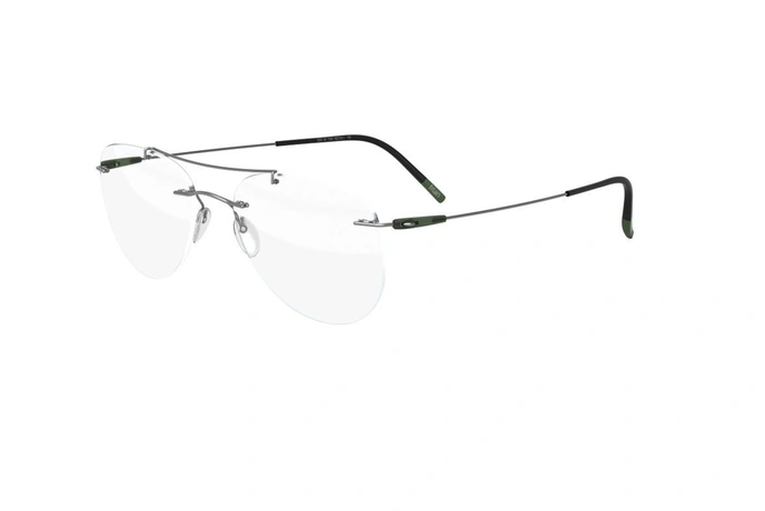 عینک طبی گریف سیلوئت - Silhouette 5500 - عکس زاویه سه رخ