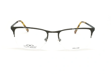 عینک طبی زیر گریف پلیس - POLICE VPL138 INVISIBLE -عکاسی وحدت- عکس زاویه روبرو