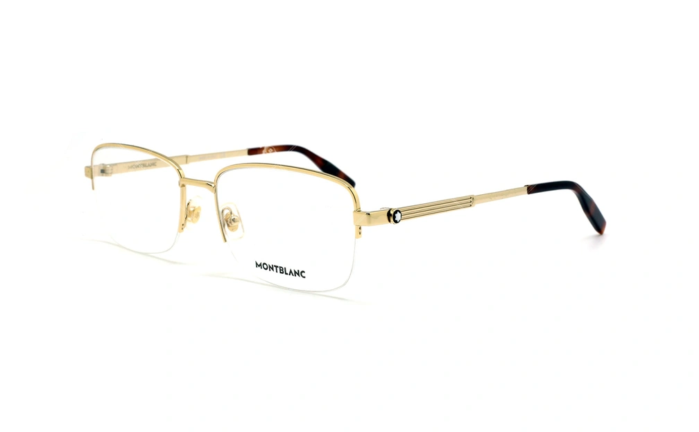 عینک طبی مونت بلانک - MONTBLANC MB0028 -عکاسی وحدت - زاویه سه رخ