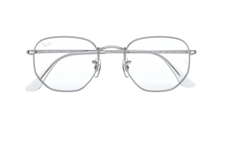 عینک طبی چند ضلعی ری بن -RAYBAN HEXAGONAL OPTICS RB6448 -زاویه روبرو