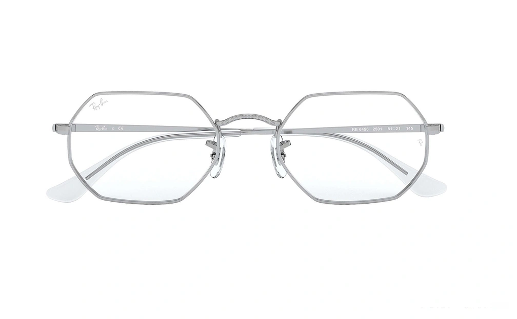 عینک شش ضلعی ری بن -  RAYBAN OCTAGONAL OPTICS RB6456  