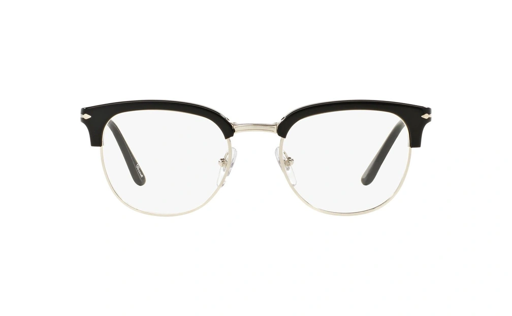 فریم طبی کلاب مستر تاشو   پرسول - Persol PO3132-V - رنگ مشکی - عکاسی وحدت - عکس زاویه روبرو