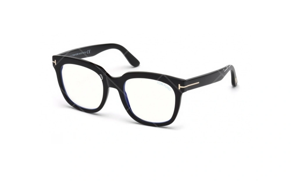 عینک طبی تام فورد  - TOM FORD TF5537B - عکاسی وحدت - عکس زاویه سه رخ
