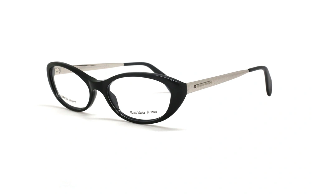 عینک طبی جورجیو آرمانی - GIORGIO ARMANI GA873 - رنگ مشکی -  عکاسی وحدت - عکس زاویه سه رخ 