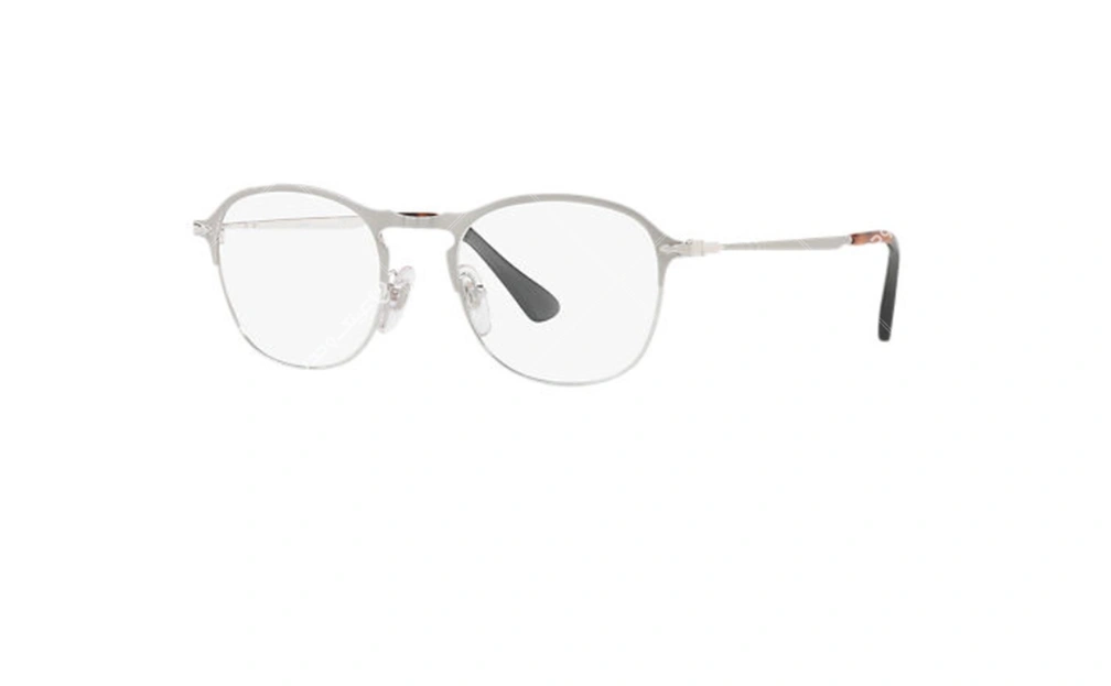 عینک طبی پرسول - PERSOL PO7007V - رنگ نقره ای - عکس زاویه سه رخ