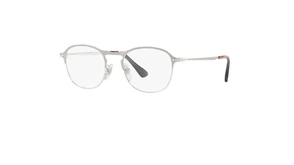 عینک طبی پرسول - PERSOL PO7007V - رنگ نقره ای - عکس زاویه سه رخ