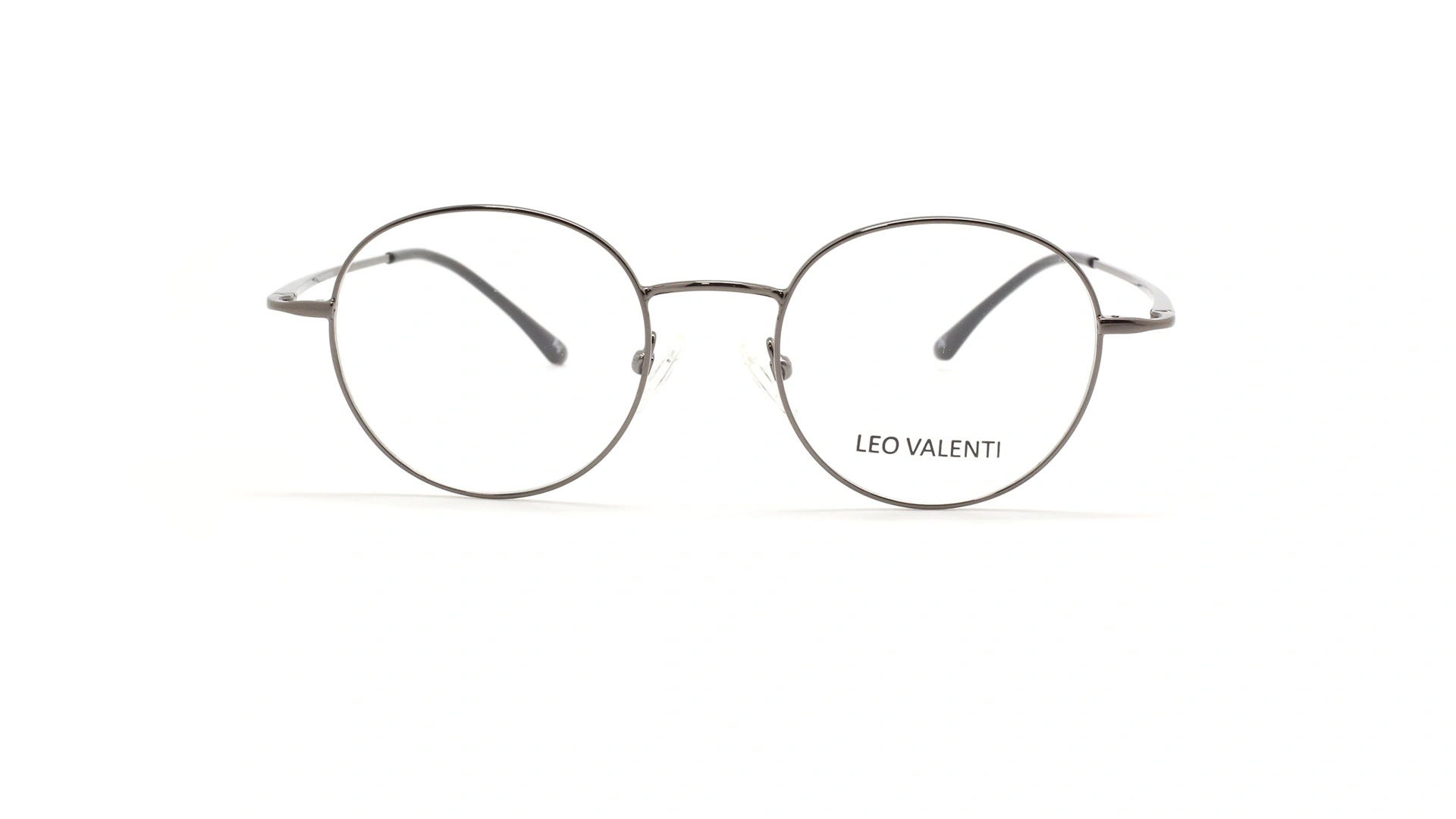 عینک طبی گرد لئو ولنتی - LEOVALENTI LV452 - عکاسی وحدت - عکس زاویه کنار