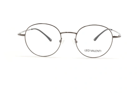 عینک طبی گرد لئو ولنتی - LEOVALENTI LV452 - عکاسی وحدت - عکس زاویه کنار