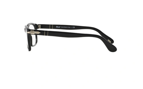 عینک طبی مستطیلی پرسول - PERSOL PO3012V  رنگ مشکی مات - عکس از زاویه کنار