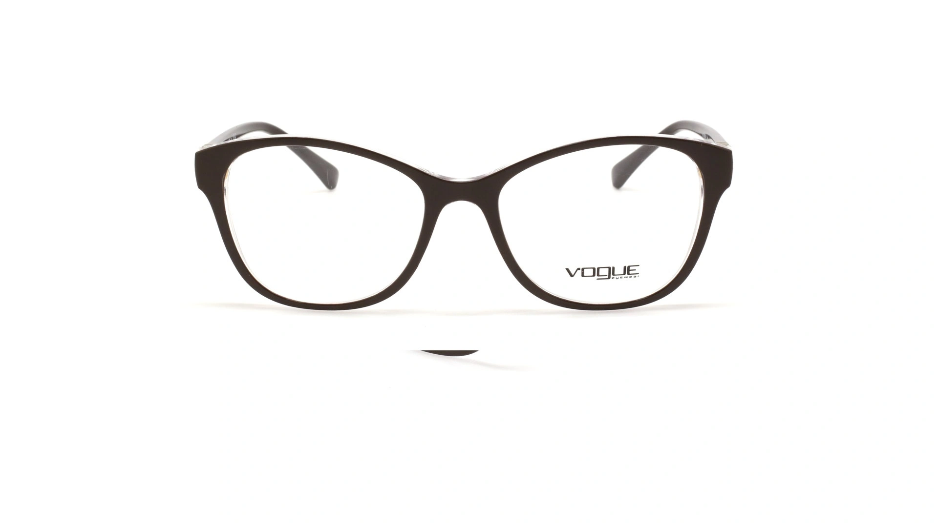 عینک طبی گربه ای زنانه وگ - VOGUE VO5169 - رنگ قهوه ای - عکاسی وحدت - عکس زاویه روبرو