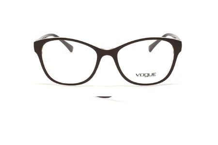 عینک طبی گربه ای زنانه وگ - VOGUE VO5169 - رنگ قهوه ای - عکاسی وحدت - عکس زاویه روبرو