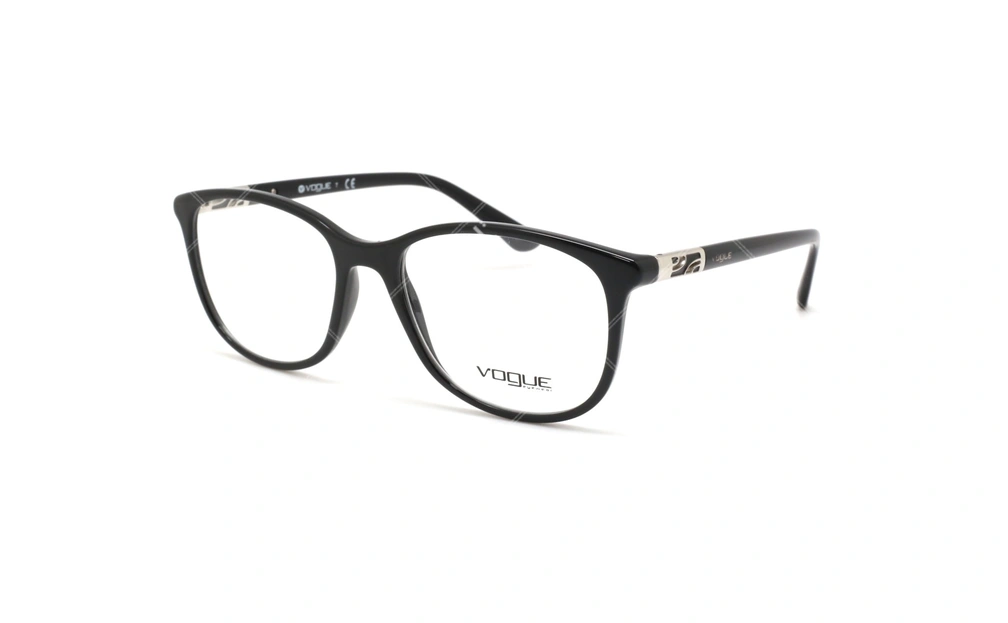 عینک طبی کائوچویی وگ - VOGUE VO5168 - رنگ مشکی - عکاسی وحدت - عکس زاویه سه رخ