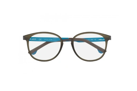 عینک طبی پلیس-VPL547-  رنگ مشکی-اپتیک وحدت-عکس از زاویه روبرو