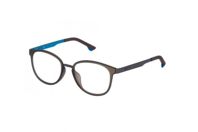 عینک طبی پلیس-VPL547-  رنگ مشکی-اپتیک وحدت-عکس از زاویه سه رخ