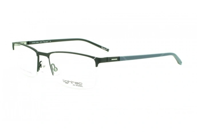 عینک طبی مستطیلی لایتک - وحدت اپتیک - عکس از زاویه سه رخ