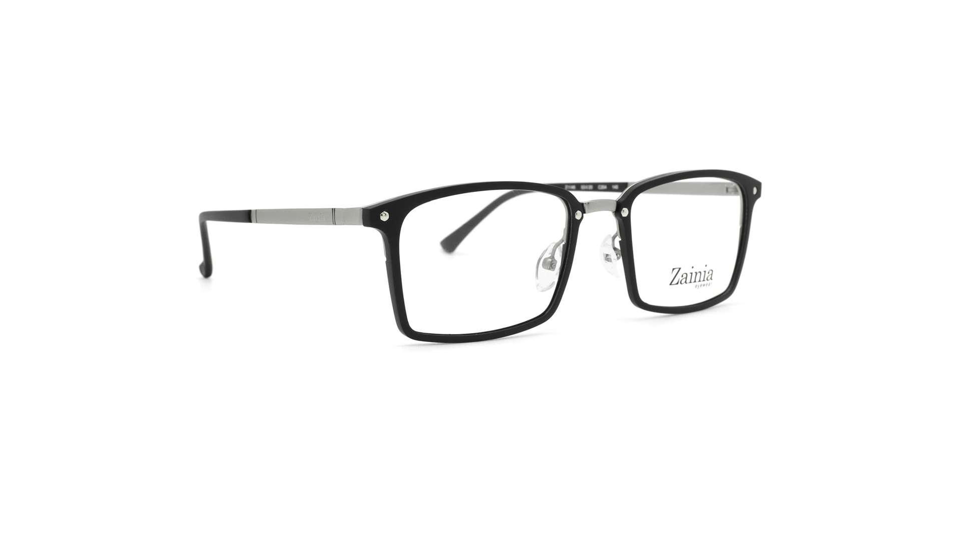 عینک طبی مستطیلی شکل زینیا  Zainia Z1146 C204 - عکاسی وحدت - زاویه سه رخ