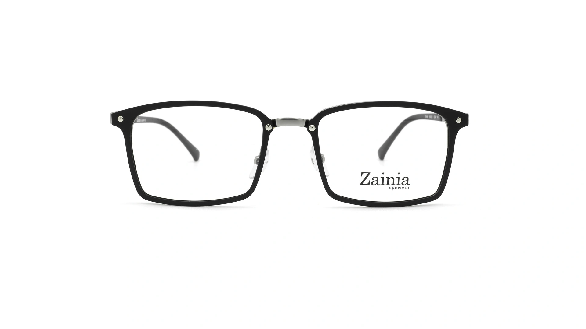 عینک طبی مستطیلی شکل زینیا  Zainia Z1146 C204 - عکاسی وحدت - زاویه رو به رو