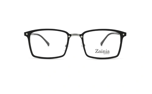 عینک طبی مستطیلی شکل زینیا  Zainia Z1146 C204 - عکاسی وحدت - زاویه رو به رو