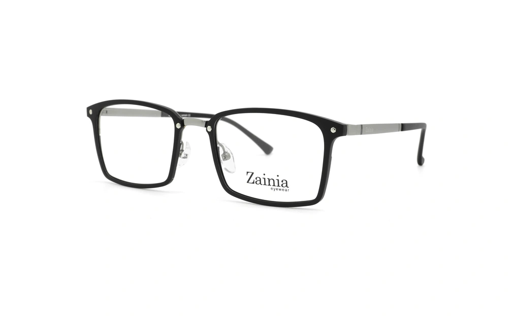 عینک طبی مستطیلی شکل زینیا  Zainia Z1146 C204 - عکاسی وحدت - زاویه سه رخ