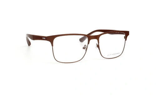عینک طبی کائوچویی فلزی زینیا Z1130 C708 - عکاسی وحدت - زاویه سه رخ