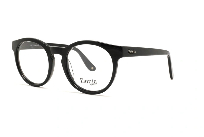 عینک طبی گرد زینیا Z8112 001GR - عکاسی وحدت - زاویه سه رخ