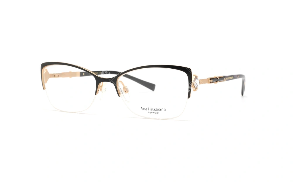 عینک طبی گربه ای آنا هیکمن Ana Hickmann AH1294 - عکاسی وحدت - زاویه سه رخ
