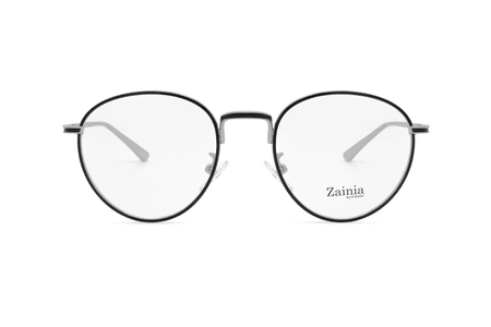 عینک طبی زینیا مدل Z1149 کد رنگ C101 زاویه رو به رو عکاسی شده توسط اپتیک وحدت
