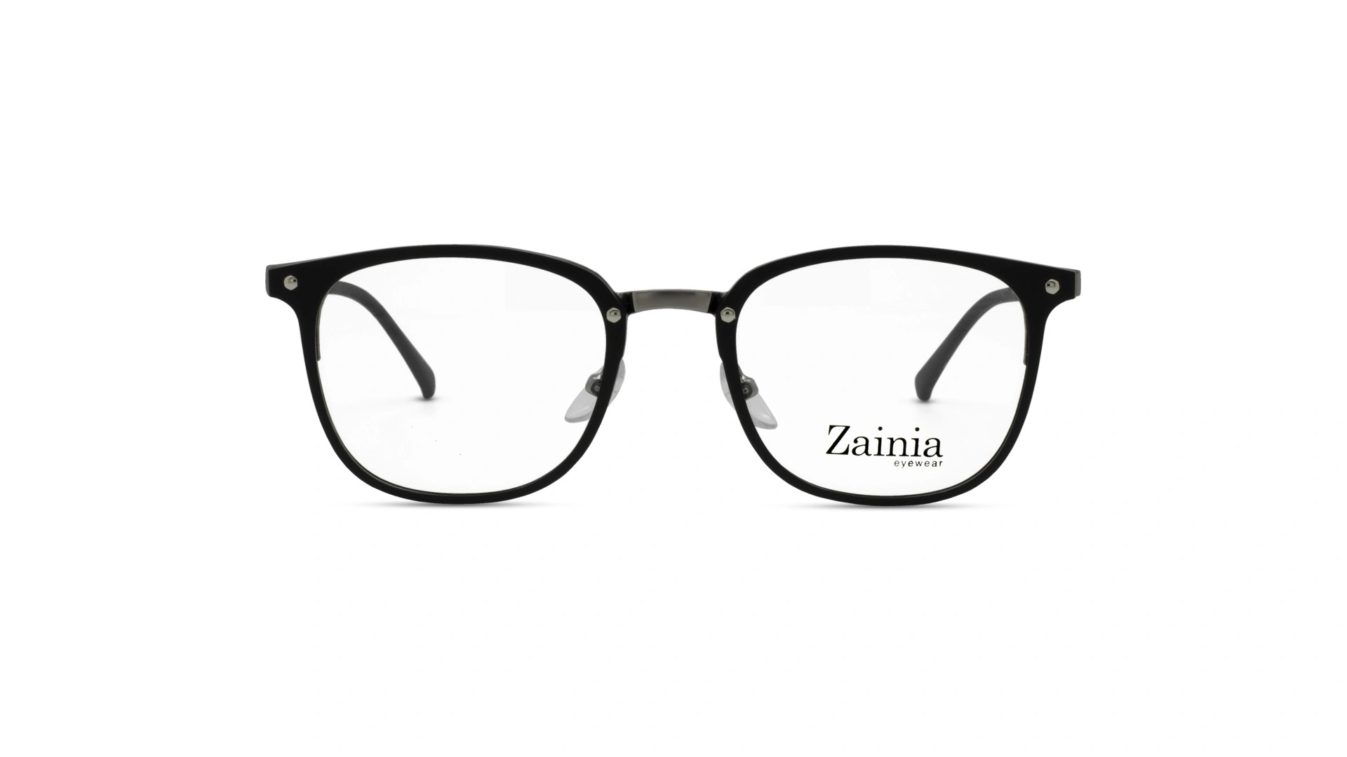 عینک طبی زینیا مدل Z1145 کد رنگ C204 زاویه رو به رو عکاسی شده توسط اپتیک وحدت