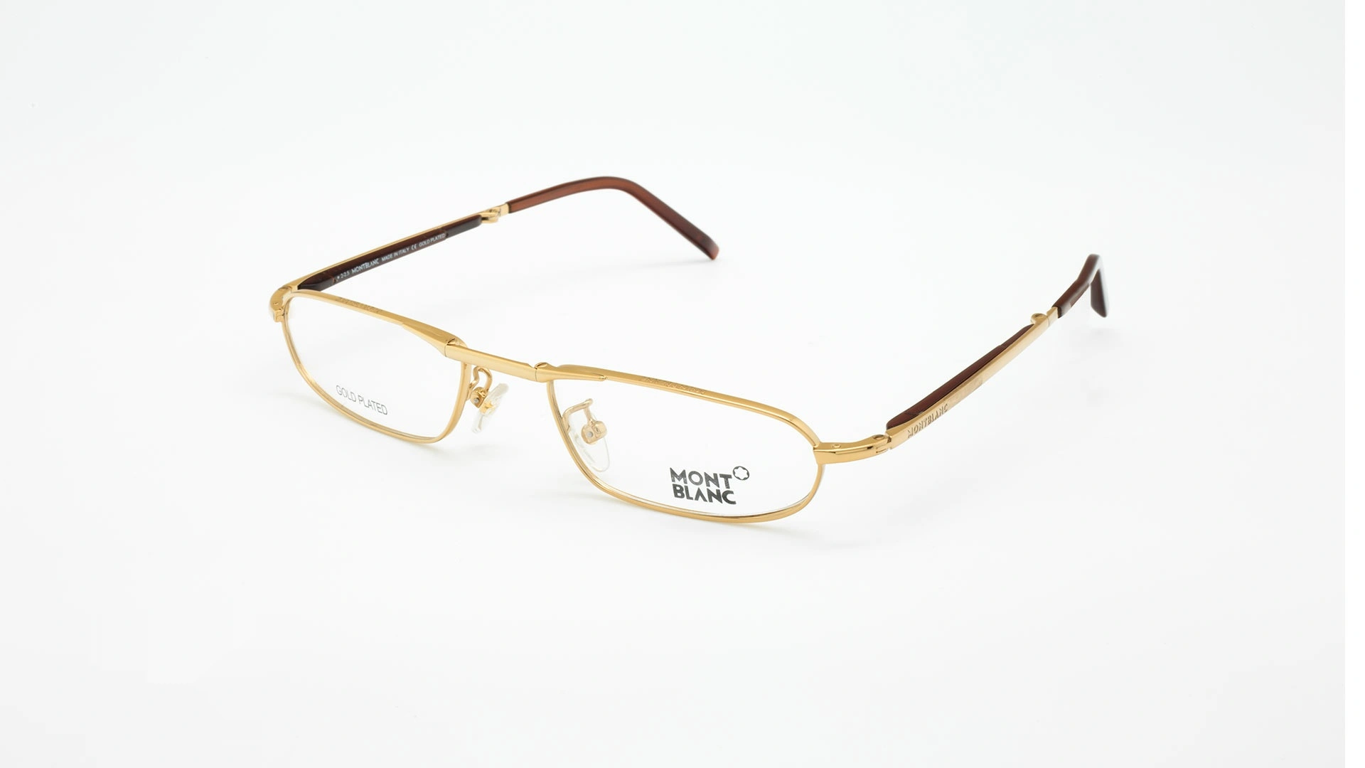 عینک طبی نیمه مونت بلانک با روکش طلا - MONT BLANC MB198 - MB198