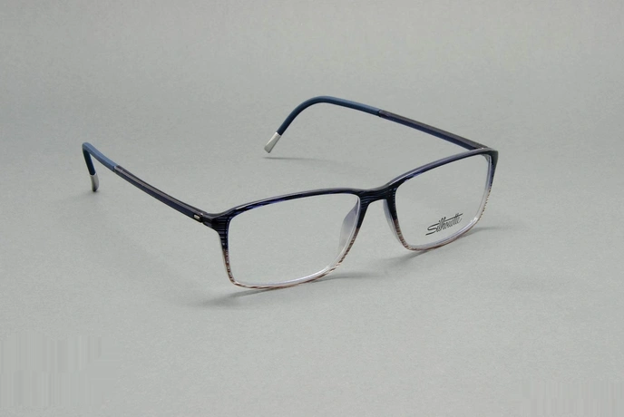 عینک کائوچویی فوق سبک سیلهوئت - مستطیلی شکل - چند رنگ - عکاسی وحدت - زاویه سه رخ