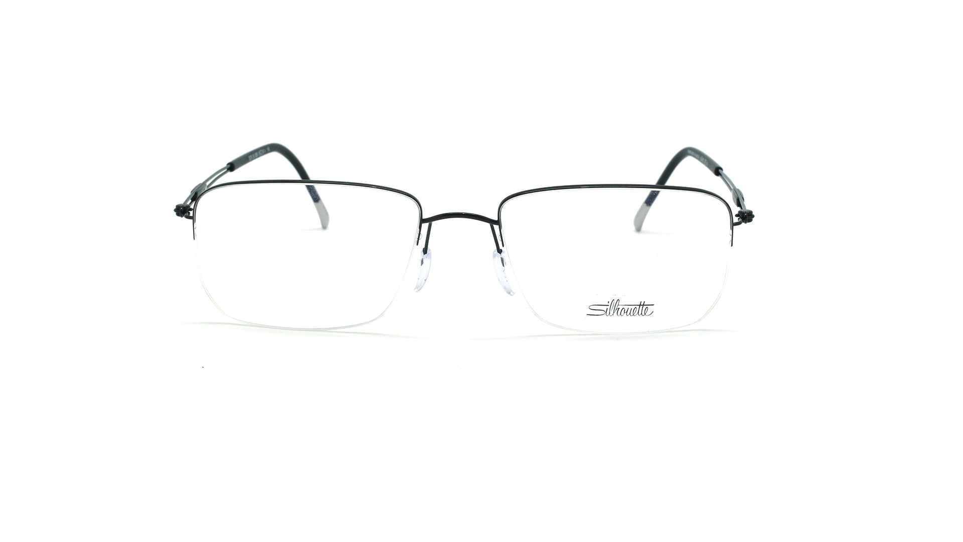عینک طبی زیرگریف مدل Silhouette Tng Nylor 5279 - مشکی - عکاسی وحدت - زاویه روبرو
