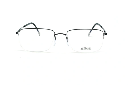 عینک طبی زیرگریف مدل Silhouette Tng Nylor 5279 - مشکی - عکاسی وحدت - زاویه روبرو