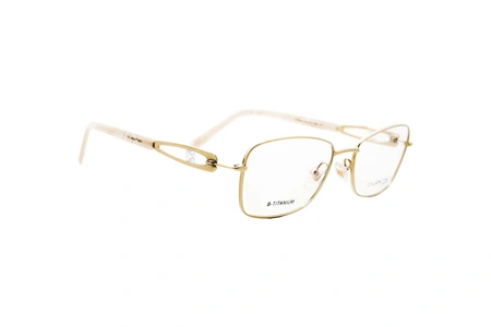 عینک فلزی تیتانیومی کلیک تک - زاویه روبرو