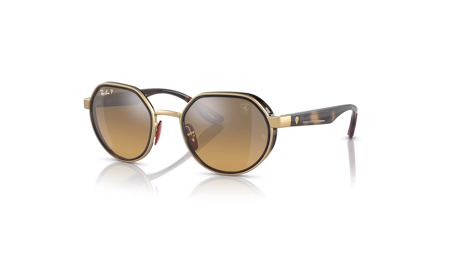 عینک آفتابی پلاریزه ری بن فراری - Ray Ban SCUDERIA FERRARI RB3703M - RB3703M F076A2