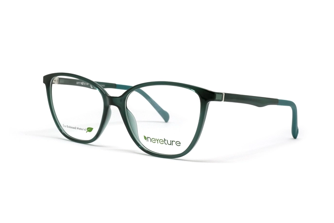 عینک طبی گربه‌ای با رویه آفتابی سنترواستایل سازگار با محیط زیست - CentroStyle neyeture F0459 - F0459 072