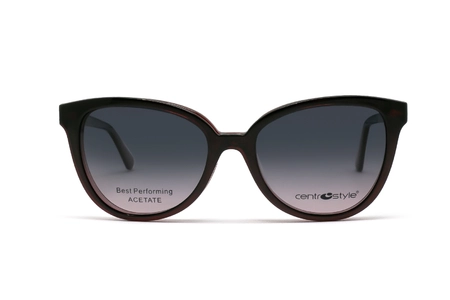 عینک طبی گربه‌ای با رویه آفتابی سنترواستایل - CentroStyle F0448 - F0448 161